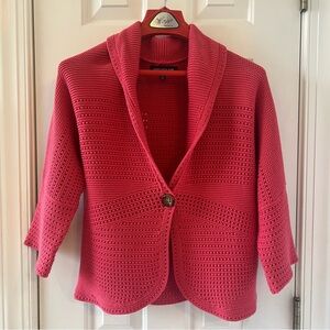 Jones New York Cotton Knit Sweater